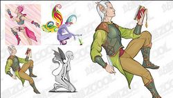 Wizard People vector material Free CDR