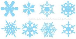 Snowflakes Free CDR