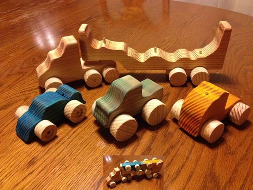 Wooden Toy Hauler Free CDR