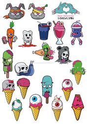 Stikers Vector Set Free CDR