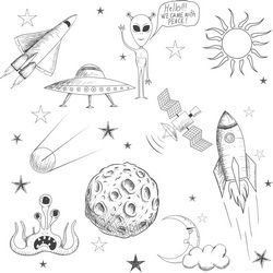 Space Doodle Free CDR
