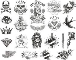 Tattoo Compositions Pack Free CDR