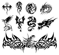 Dragon Tattoo Free CDR