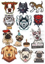 Dogs Vector Set Free CDR
