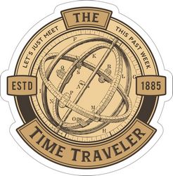 Time Traveler Sticker Free CDR