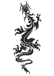 Chinese Dragon Tattoo Free CDR