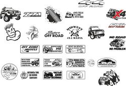 Off Road Stickers Pack Free CDR