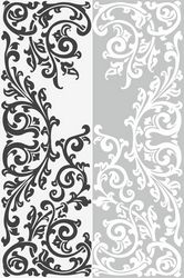Abstract Floral Ornament Sandblast Pattern Free CDR
