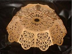 Lamp Shade Scroll Saw Laser CNC Plans Free CDR