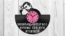 Vysottsky V vinyl clock diy Free CDR