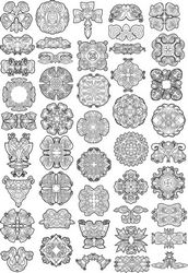 Collection of Celtic Knot Patterns Free CDR