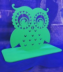 Owl Earring Holder Jewelry Stand Free CDR