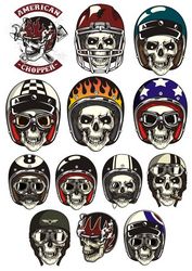 Skull In Helmet Free CDR