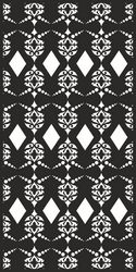 Vector Seamless damask pattern Free CDR