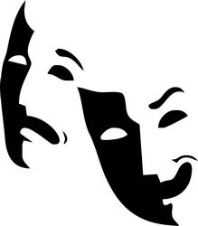 Theater Logo Mask Free CDR