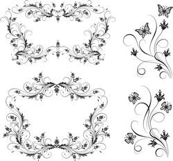 Floral Borders Set Free CDR