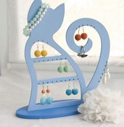 Cat Jewelry Stand Free CDR