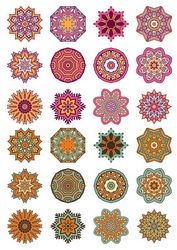 Mandala Ornaments Circles Free CDR