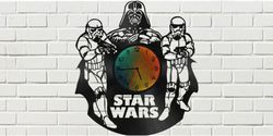 Star Wars Clock Plans Darth Vader Stormtrooper Free CDR
