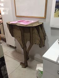 Ostrich Console Side Table Free CDR