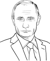 Vladimir Putin Illustration Free CDR