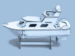Yacht Laser Cut Puzzle Model Free CDR