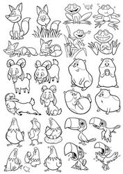 Cartoon Animals Vector Pack Free CDR