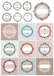 Vintage Border Collection Free CDR