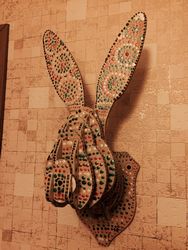 Rabbit Head 3D Puzzle Free CDR