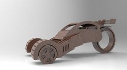 Concept Car 3D Puzzle Free CDR