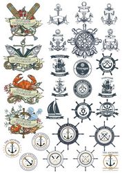 Sea Emblems Free CDR