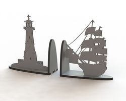 Ship Book Support Laser Cut Free CDR