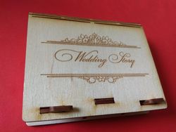 Wooden Box Wedding Free CDR
