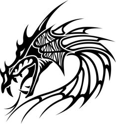 Tribal Dragon Tattoo Free CDR