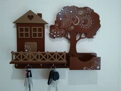 Decorative Key Holder For Wall Free CDR