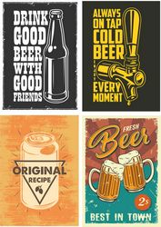Retro Beer Posters 1 Free CDR