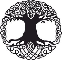 Celtic Tree Tattoo Design Free CDR