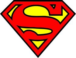 Super Man Logo Free CDR