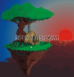 Admires the Sunset Free CDR Vector Art