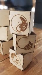A mouse-shaped Box File Download For Laser Cut Free CDR