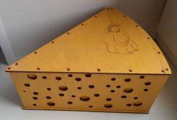 Cheese Box File Download For Laser Cut Free CDR