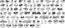 Off Road Stickers Collection Free CDR