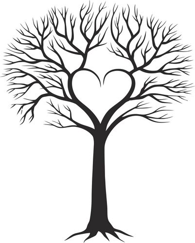 Family Tree With Heart Free CDR