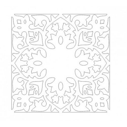 Cnc Panel Laser Cut Pattern File cn-h221 Free CDR