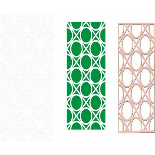 Cnc Panel Laser Cut Pattern File cn-h210 Free CDR