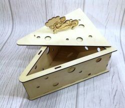 Box Of Pieces Of Cheese File Download For Laser Cut Free CDR