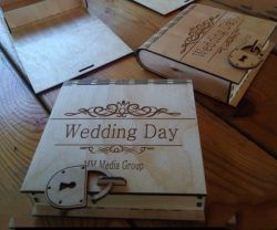 Wedding Box With Lock File Download For Laser Cut Free CDR