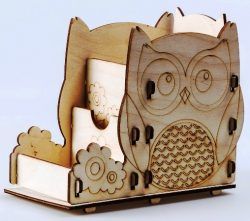 Owl Pen Box File Download For Laser Cut Plasma File Decal Free CDR