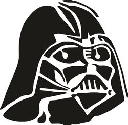 Darth Vader Stencil File Free CDR