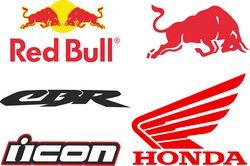 Red Bull Honda Cbr Logo Set Free CDR
